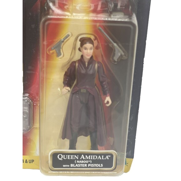 Star Wars QUEEN AMIDALA Naboo Action Figure Episode 1 CommTech Chip TPM Padme - Picture 2 of 10